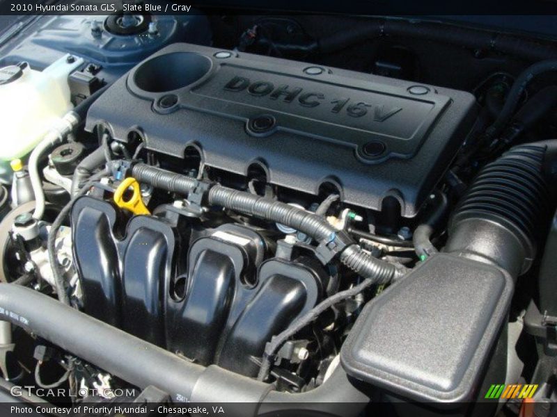 Slate Blue / Gray 2010 Hyundai Sonata GLS