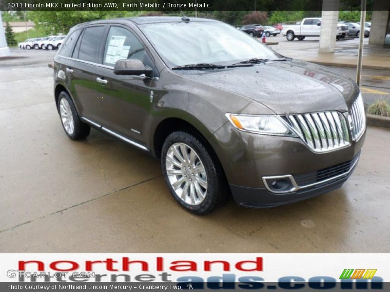 Earth Metallic / Bronze Metallic 2011 Lincoln MKX Limited Edition AWD