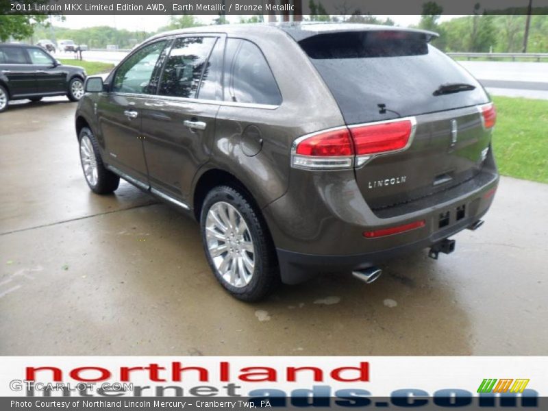 Earth Metallic / Bronze Metallic 2011 Lincoln MKX Limited Edition AWD