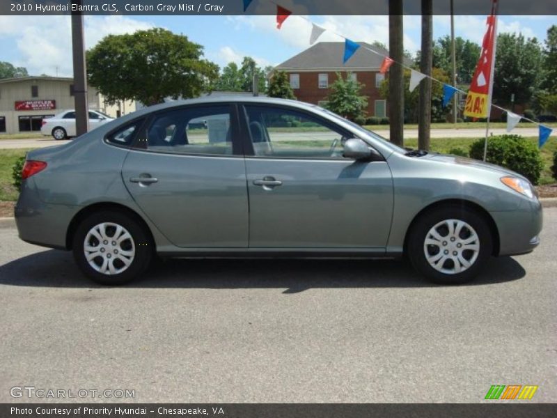 Carbon Gray Mist / Gray 2010 Hyundai Elantra GLS