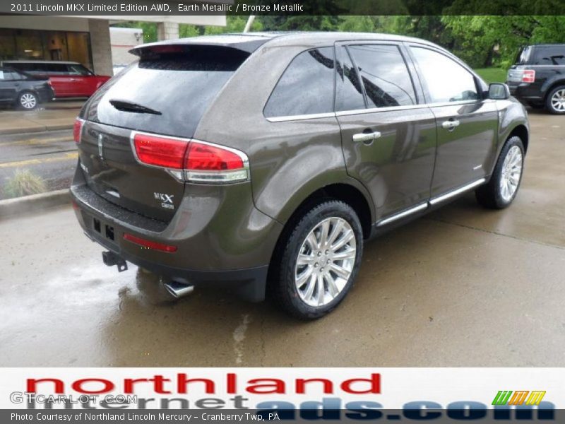 Earth Metallic / Bronze Metallic 2011 Lincoln MKX Limited Edition AWD