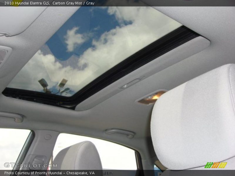 Carbon Gray Mist / Gray 2010 Hyundai Elantra GLS