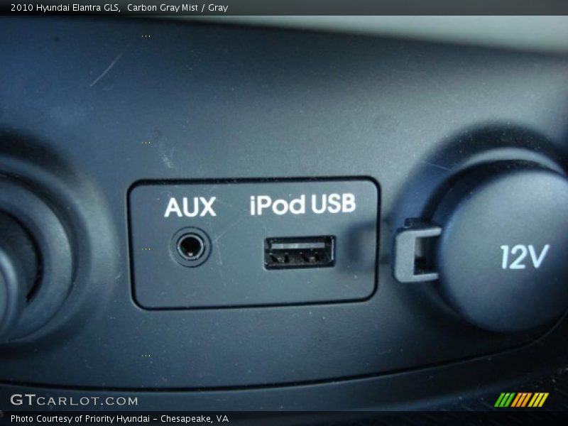 Carbon Gray Mist / Gray 2010 Hyundai Elantra GLS