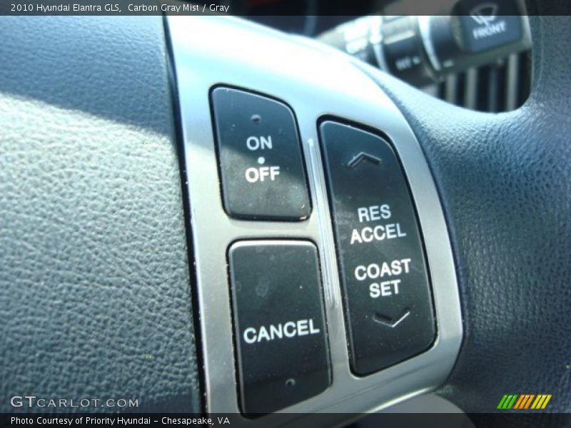 Carbon Gray Mist / Gray 2010 Hyundai Elantra GLS
