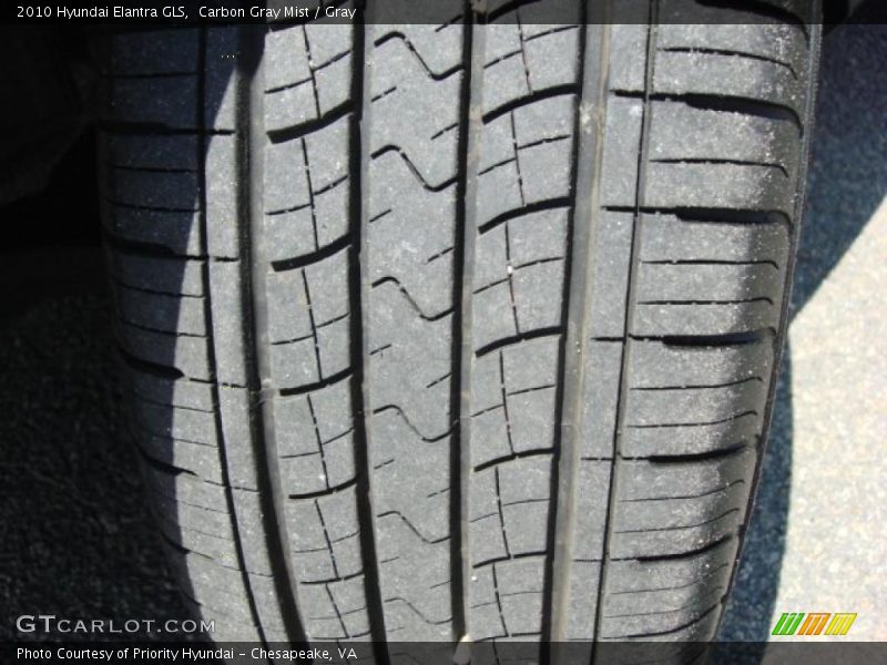 Carbon Gray Mist / Gray 2010 Hyundai Elantra GLS