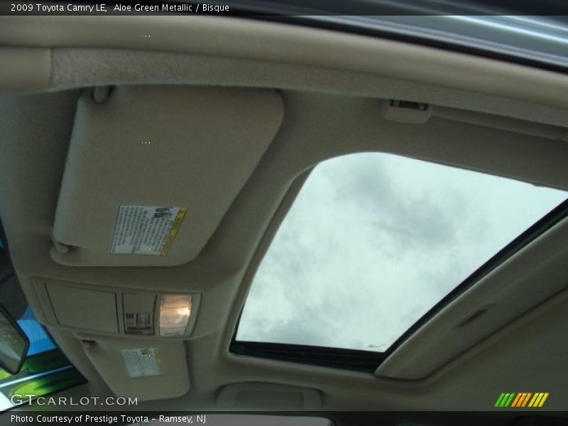 Aloe Green Metallic / Bisque 2009 Toyota Camry LE