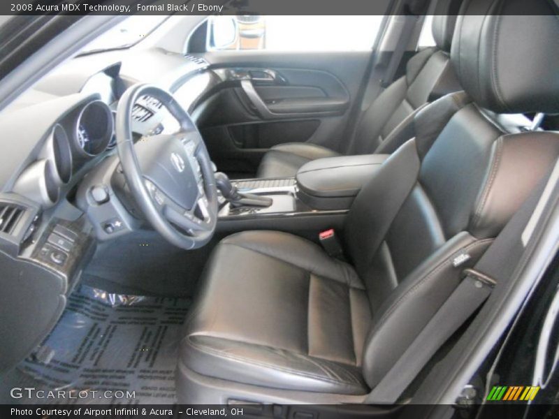 Formal Black / Ebony 2008 Acura MDX Technology