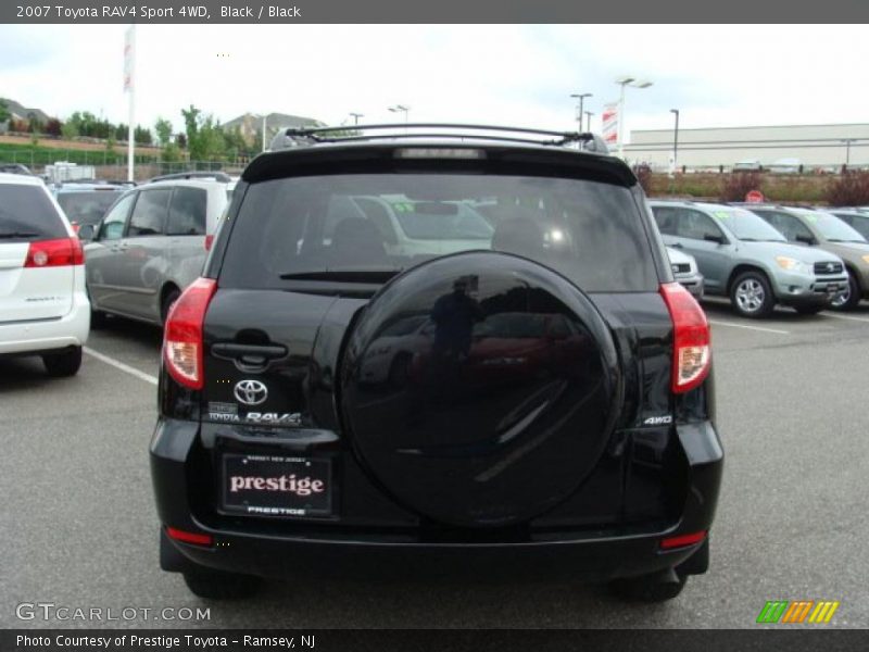 Black / Black 2007 Toyota RAV4 Sport 4WD