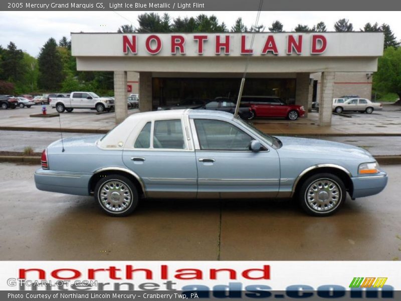 Light Ice Blue Metallic / Light Flint 2005 Mercury Grand Marquis GS