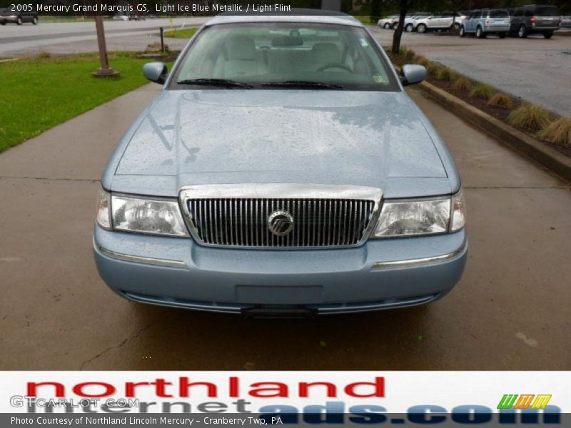 Light Ice Blue Metallic / Light Flint 2005 Mercury Grand Marquis GS