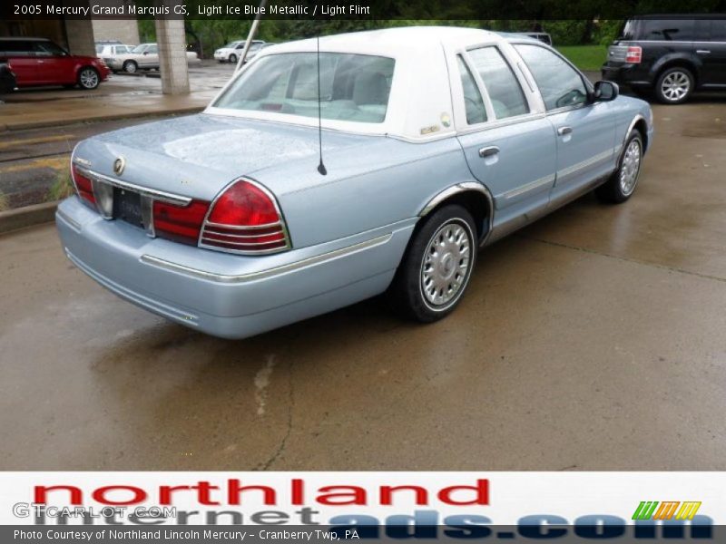 Light Ice Blue Metallic / Light Flint 2005 Mercury Grand Marquis GS