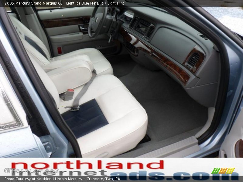 Light Ice Blue Metallic / Light Flint 2005 Mercury Grand Marquis GS