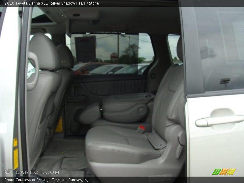 Silver Shadow Pearl / Stone 2010 Toyota Sienna XLE