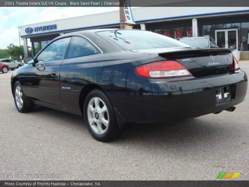 Black Sand Pearl / Charcoal 2001 Toyota Solara SLE V6 Coupe