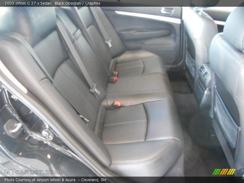 Black Obsidian / Graphite 2009 Infiniti G 37 x Sedan