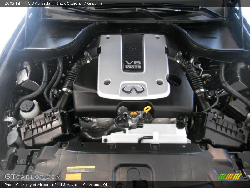 Black Obsidian / Graphite 2009 Infiniti G 37 x Sedan