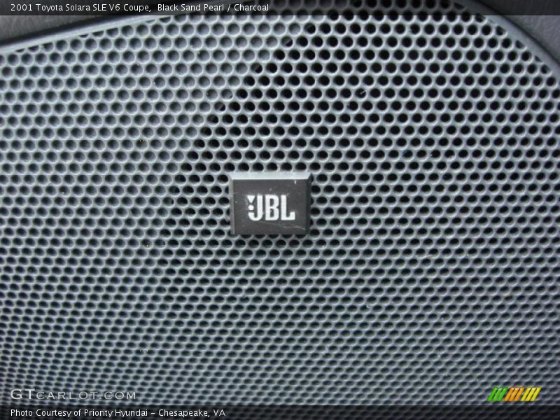 Black Sand Pearl / Charcoal 2001 Toyota Solara SLE V6 Coupe