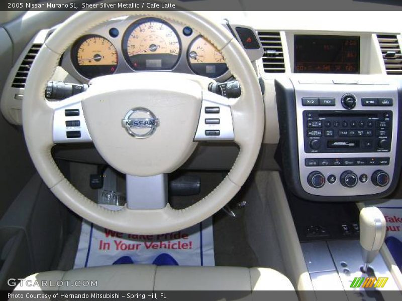 Sheer Silver Metallic / Cafe Latte 2005 Nissan Murano SL