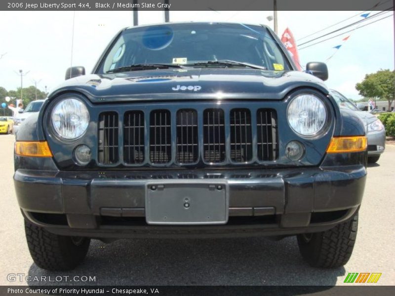 Black / Medium Slate Gray 2006 Jeep Liberty Sport 4x4