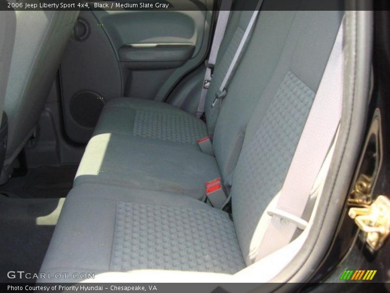 Black / Medium Slate Gray 2006 Jeep Liberty Sport 4x4