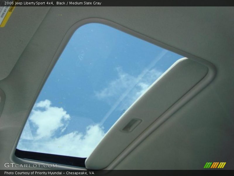 Black / Medium Slate Gray 2006 Jeep Liberty Sport 4x4