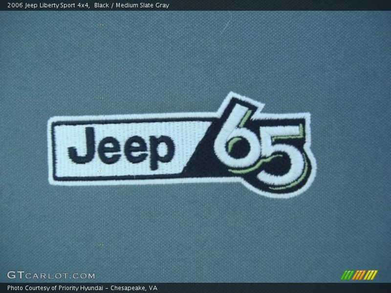 Black / Medium Slate Gray 2006 Jeep Liberty Sport 4x4