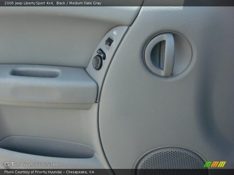 Black / Medium Slate Gray 2006 Jeep Liberty Sport 4x4