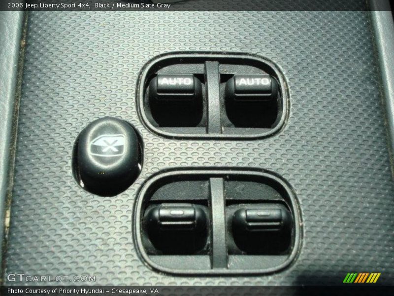 Black / Medium Slate Gray 2006 Jeep Liberty Sport 4x4
