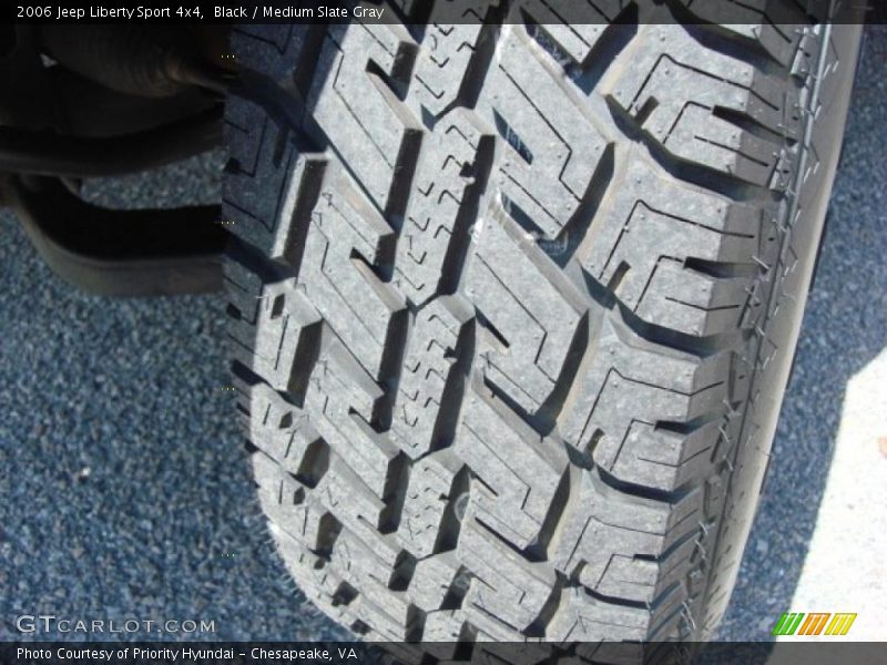 Black / Medium Slate Gray 2006 Jeep Liberty Sport 4x4