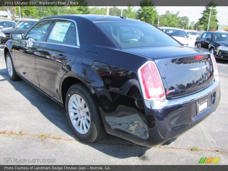 Blackberry Pearl / Black 2011 Chrysler 300