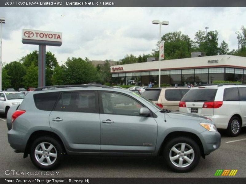 Everglade Metallic / Taupe 2007 Toyota RAV4 Limited 4WD