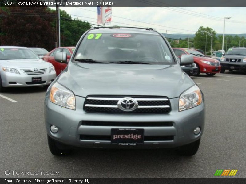 Everglade Metallic / Taupe 2007 Toyota RAV4 Limited 4WD