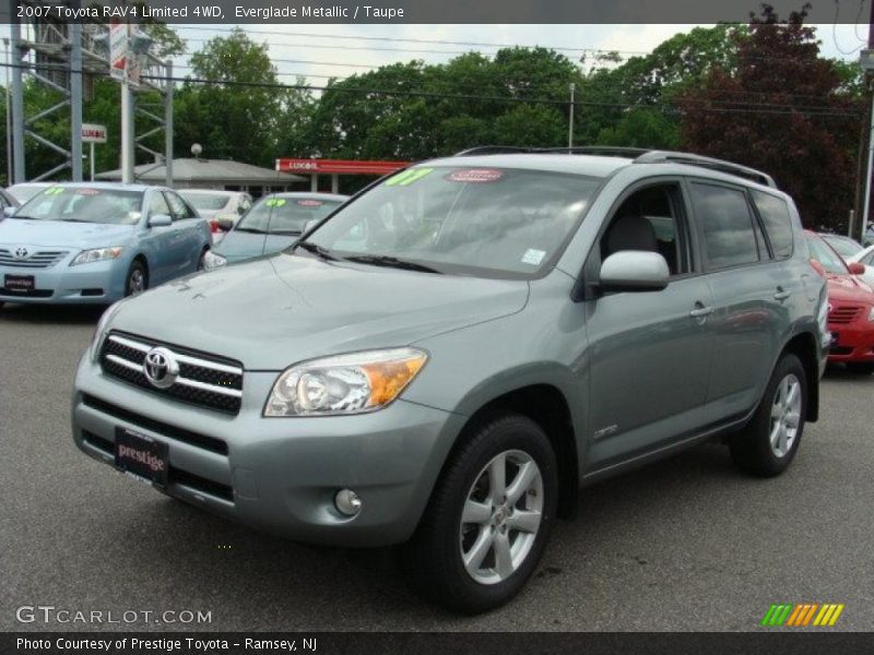 Everglade Metallic / Taupe 2007 Toyota RAV4 Limited 4WD