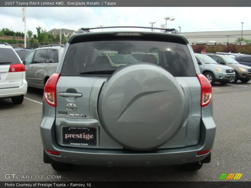 Everglade Metallic / Taupe 2007 Toyota RAV4 Limited 4WD