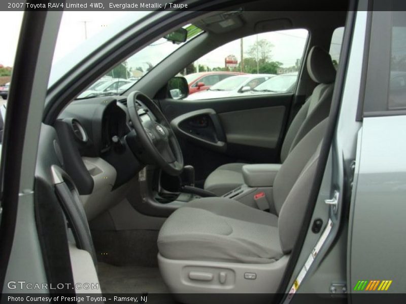 Everglade Metallic / Taupe 2007 Toyota RAV4 Limited 4WD