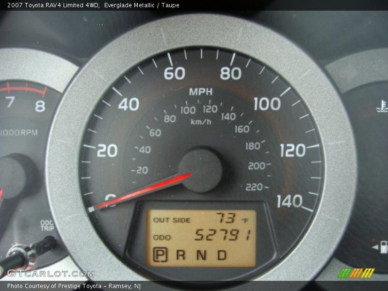 Everglade Metallic / Taupe 2007 Toyota RAV4 Limited 4WD