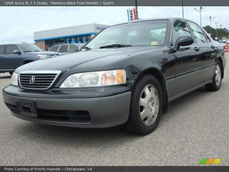 Flamenco Black Pearl Metallic / Quartz 1998 Acura RL 3.5 Sedan