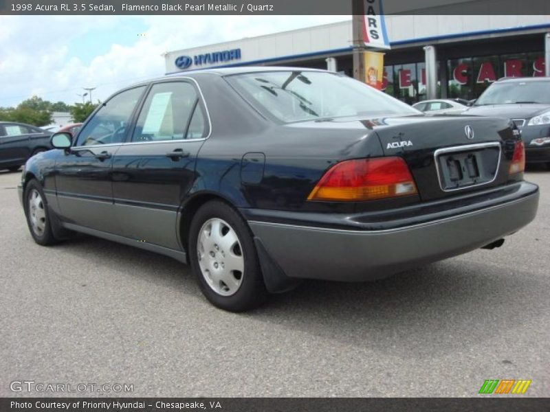 Flamenco Black Pearl Metallic / Quartz 1998 Acura RL 3.5 Sedan