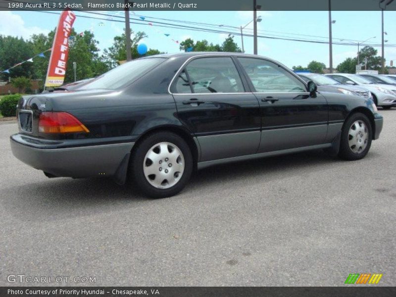 Flamenco Black Pearl Metallic / Quartz 1998 Acura RL 3.5 Sedan