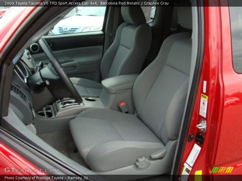 Barcelona Red Metallic / Graphite Gray 2009 Toyota Tacoma V6 TRD Sport Access Cab 4x4