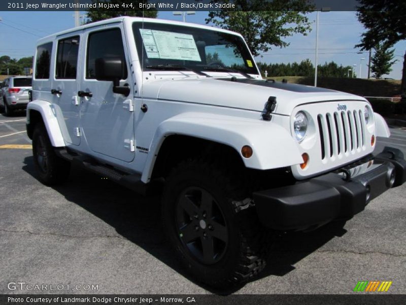 Front 3/4 View of 2011 Wrangler Unlimited Mojave 4x4
