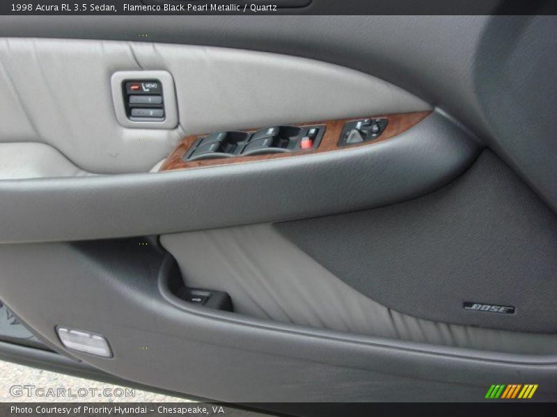 Flamenco Black Pearl Metallic / Quartz 1998 Acura RL 3.5 Sedan