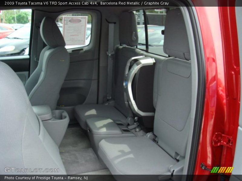 Barcelona Red Metallic / Graphite Gray 2009 Toyota Tacoma V6 TRD Sport Access Cab 4x4