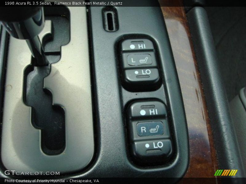 Controls of 1998 RL 3.5 Sedan