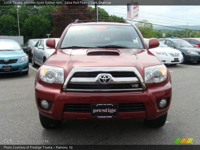 Salsa Red Pearl / Dark Charcoal 2006 Toyota 4Runner Sport Edition 4x4