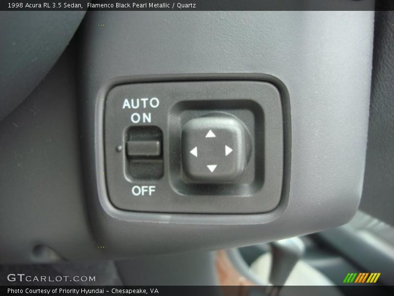 Controls of 1998 RL 3.5 Sedan
