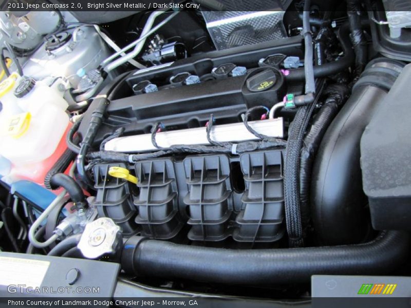 Bright Silver Metallic / Dark Slate Gray 2011 Jeep Compass 2.0