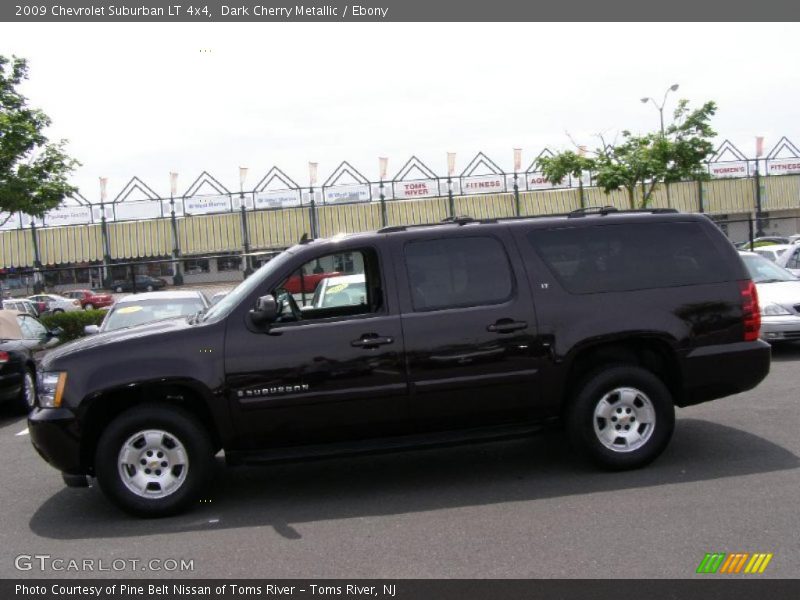 Dark Cherry Metallic / Ebony 2009 Chevrolet Suburban LT 4x4