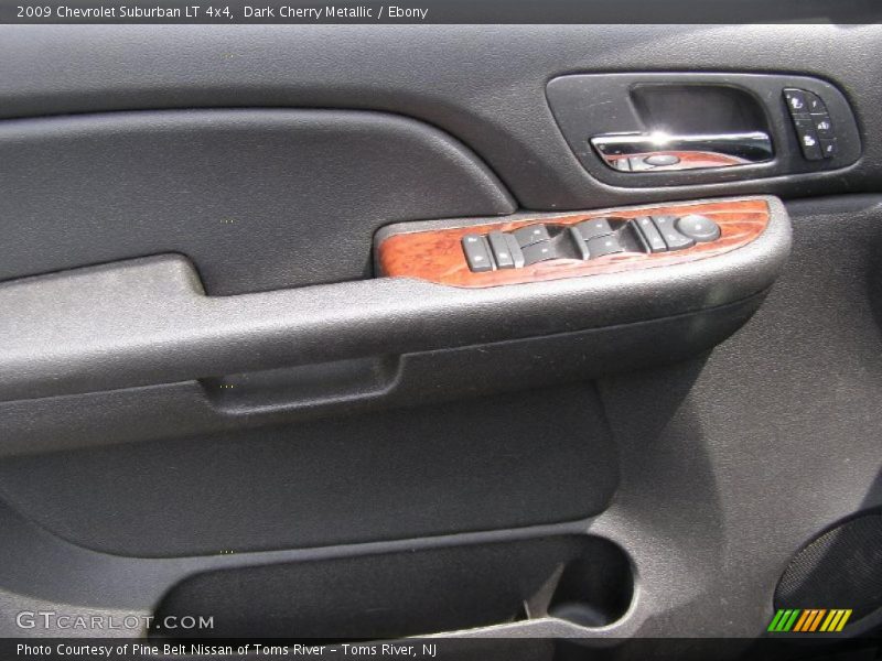 Dark Cherry Metallic / Ebony 2009 Chevrolet Suburban LT 4x4