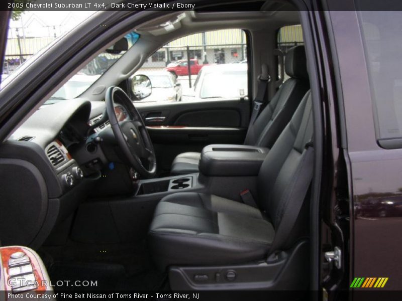 Dark Cherry Metallic / Ebony 2009 Chevrolet Suburban LT 4x4